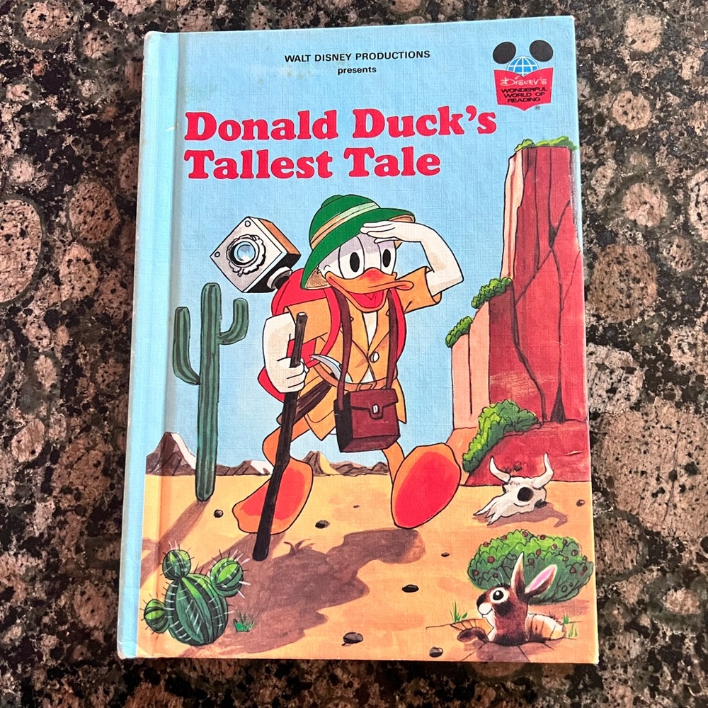 Walt Disney Productions Presents Donald Duck's Tallest Tale Hardc
